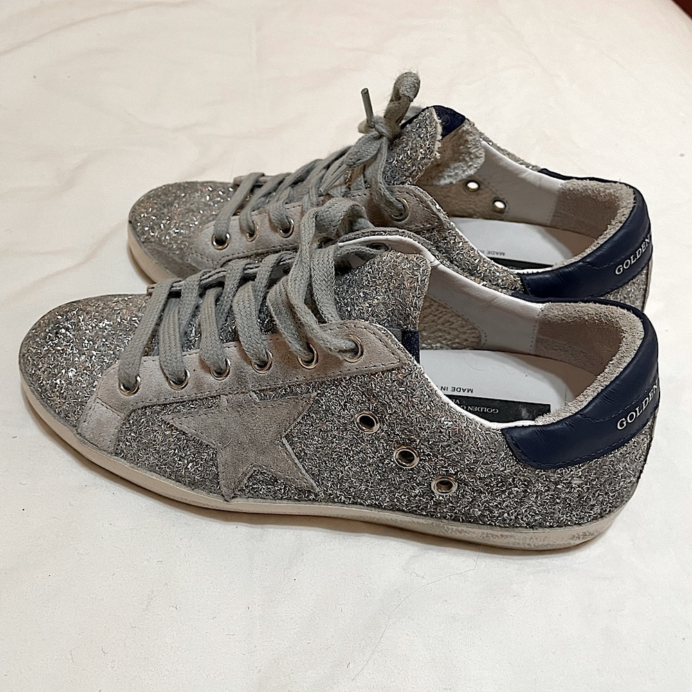 Golden Goose Glitter Superstar Sneaker